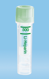Microvette 500 Heparina Litio SARSTEDT | Insulab